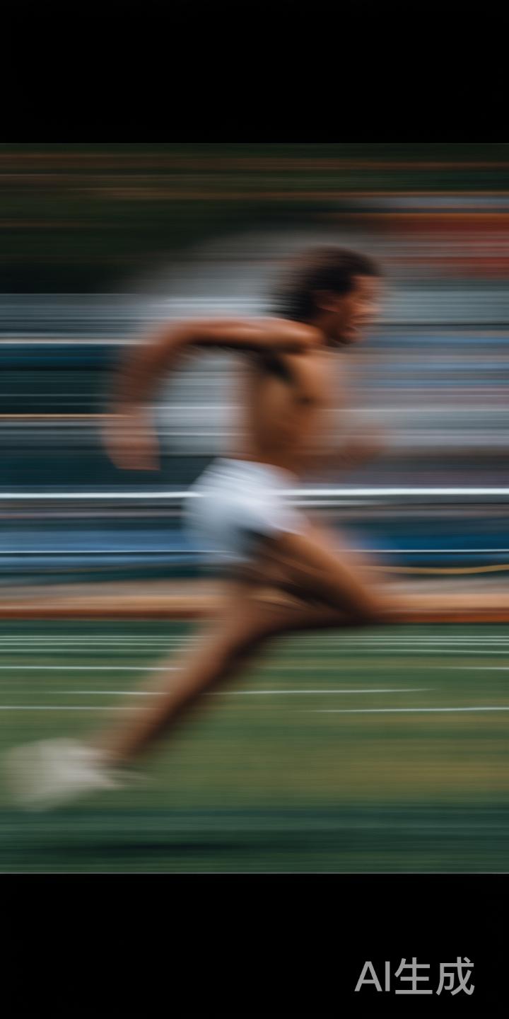 二、运动员动态高速移动
快速移动的运动员极难捕捉